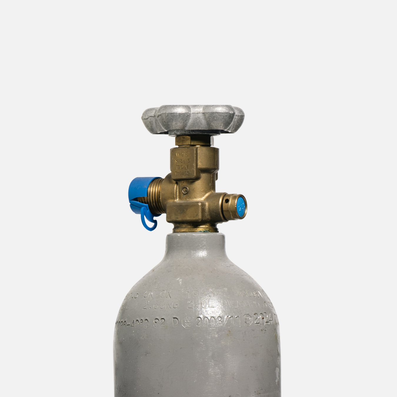 1 kg gas CO² voeding aluminium