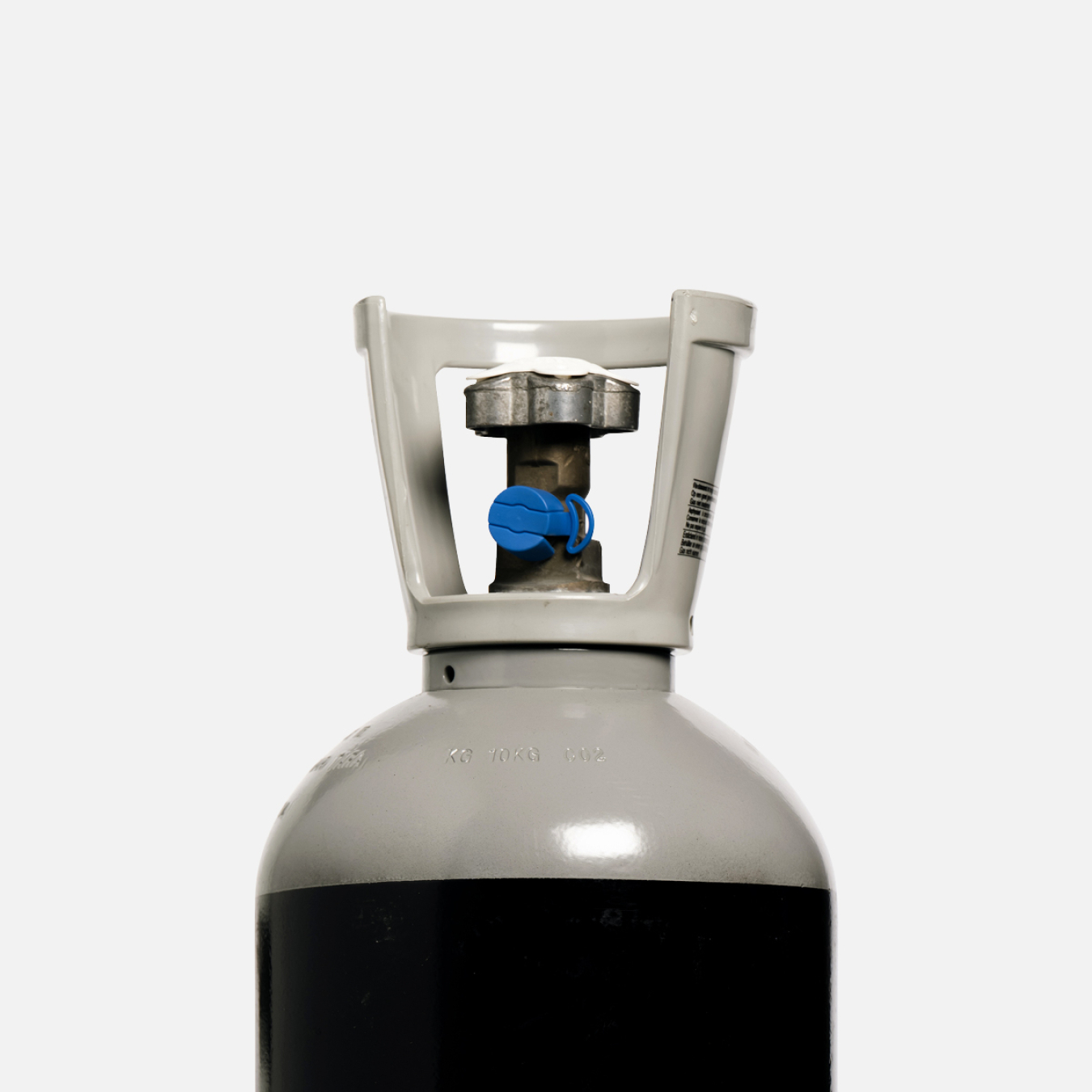 10 kg gas CO² voeding aluminium