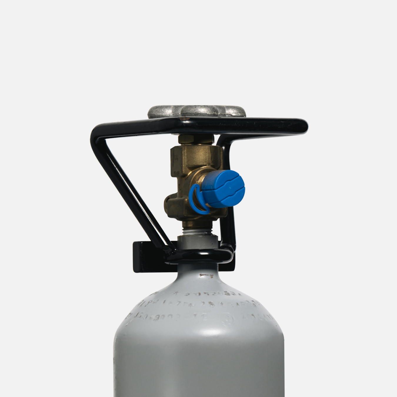 1,5 kg gas CO² aquarium staal