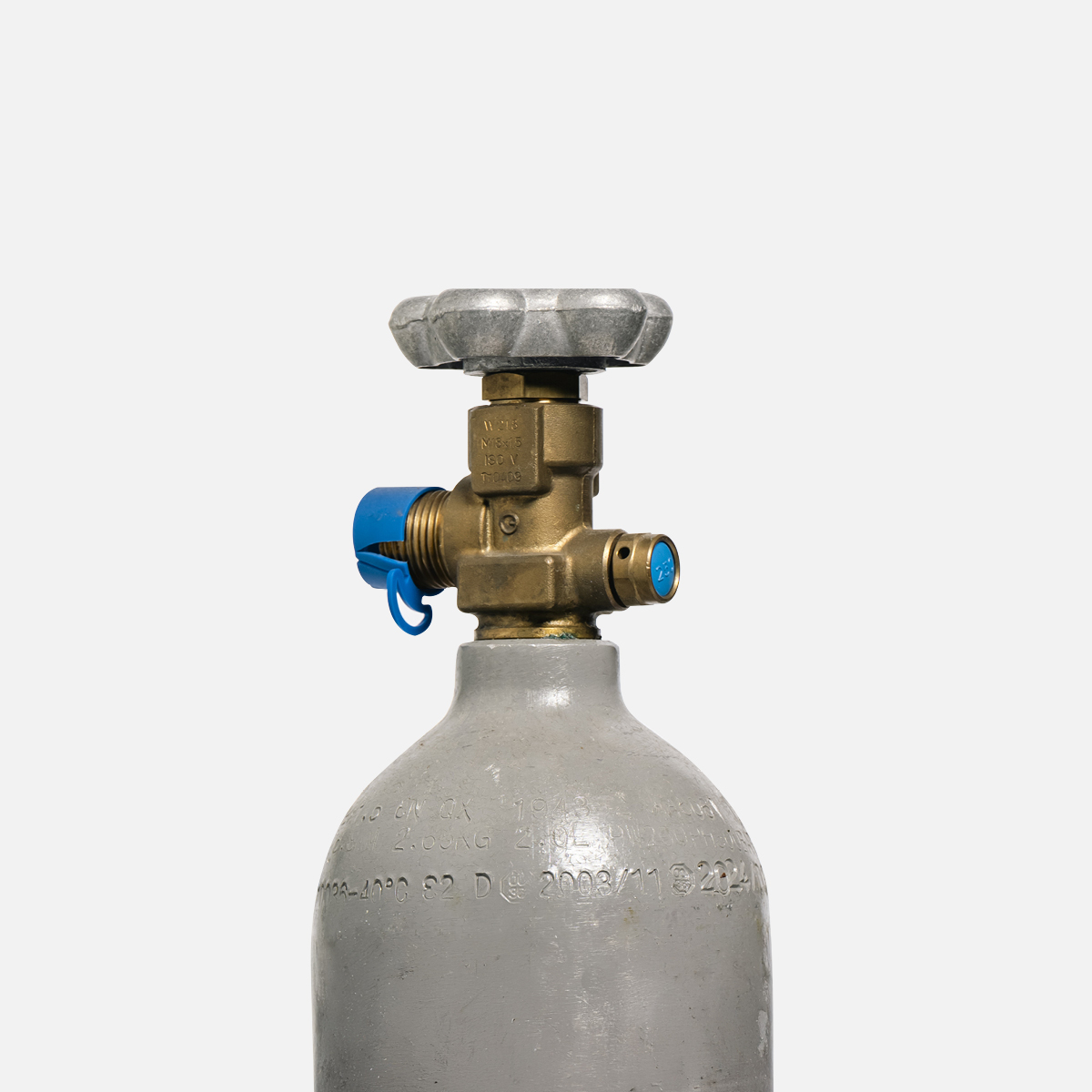 1 kg gas CO² voeding aluminium
