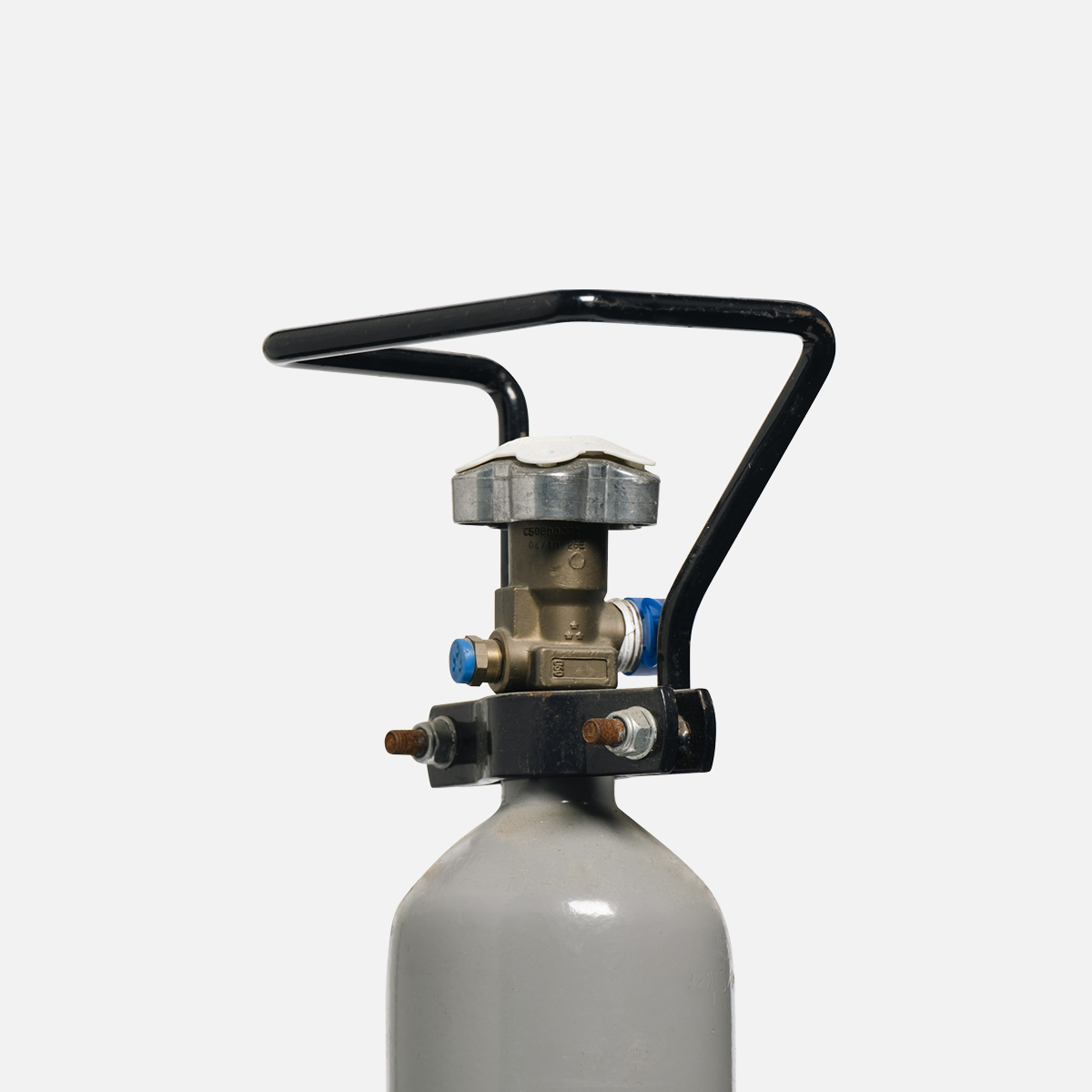 2 kg gas CO² aquarium lang staal